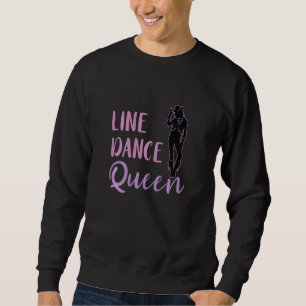 Lijn Dans Koningin Stappen Land Westerse Danser Li Trui