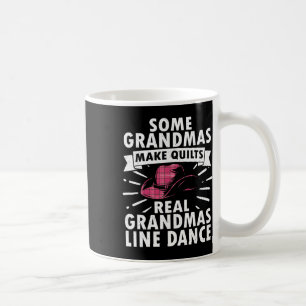 Lijn Dans Kunst Voor Vrouwen Moeder Oma Lijn Danse Koffiemok
