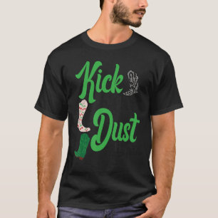 Lijn dansen leraar schop het stof omhoog t-shirt