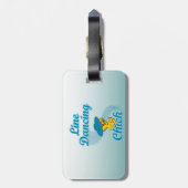 Lijn dansend chick #3 bagagelabel (Achterkant verticaal)