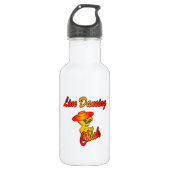 Lijn dansend chick #5 waterfles (Voorkant)