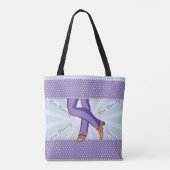 Lijn dansende benen met de Canvas tas van Boots (Achterkant)