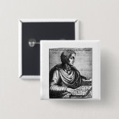 Lijn de Ouder Vierkante Button 5,1 Cm (Voorkant /achterkant)