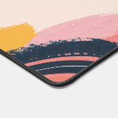 Lijn- en puntpatronen met tekstruimte bureaumat (Hoek)