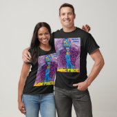 LIJN GEZICHT NOCKLIST STROKEN T-SHIRT (Unisex)