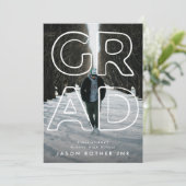 LIJN HOLLE AFSTUDEERDER | Hedendaagse foto Aankondiging (Staand voorkant)