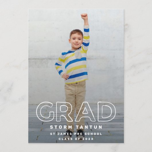 LIJN HOLLE AFSTUDEERDER | Hedendaagse fotoschool Aankondiging (Voorkant)