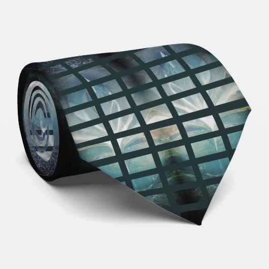 Lijn kern explosie stropdas (Opgerold)