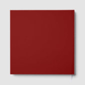 Lijn kersenbloesem Chinese bruiloft dubbel xi Gastenboek (Achterkant)