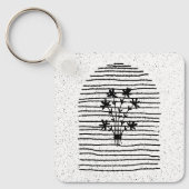  LIJN KUNSTBLOEM SLEUTELHANGER (Voorkant)