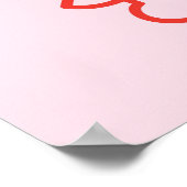 Lijn Kunstvlak kleurenblok Kunst Afdrukken Poster (Hoek)