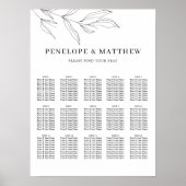 Lijn Kunstvloerkleppen Verschuifrooster Poster (Voorkant)