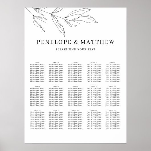 Lijn Kunstvloerkleppen Verschuifrooster Poster (Voorkant)