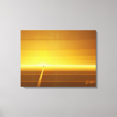 Lijn lopen canvas afdruk (Voorkant)