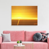 Lijn lopen canvas afdruk (Insitu (Woonkamer))