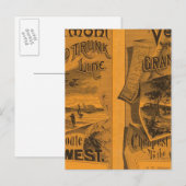 Lijn Midden-Vermont, Grand Trunk Briefkaart (Voorkant / Achterkant)