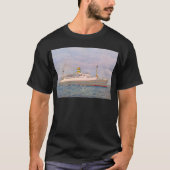 Lijn MV Maasdam, Nederland-Amerika T-shirt (Voorkant)