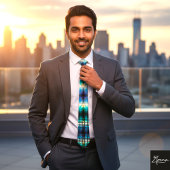 Lijn nucleaire explosie vol nek stropdas