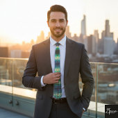 Lijn nucleaire explosie volle Stropdas