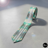 Lijn nucleaire explosie volle Stropdas