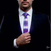 Lijn nucleaire explosie volle Stropdas