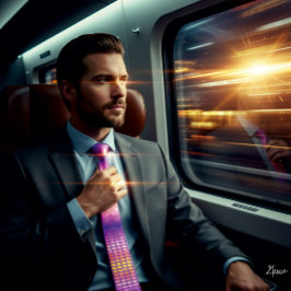 Lijn nucleaire explosie volle Stropdas