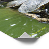 Lijn omhoog de Draaien Poster (Hoek)