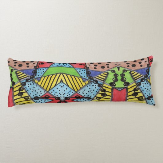 Lijn omhoog lichaamskussen (Achterkant)