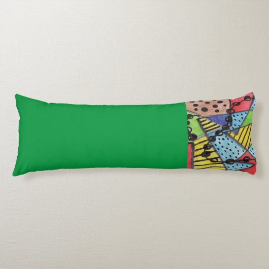 Lijn omhoog lichaamskussen (Voorkant)