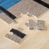 Lijn Palms - Beach - Ocean Puzzle Legpuzzel (Zijkant)