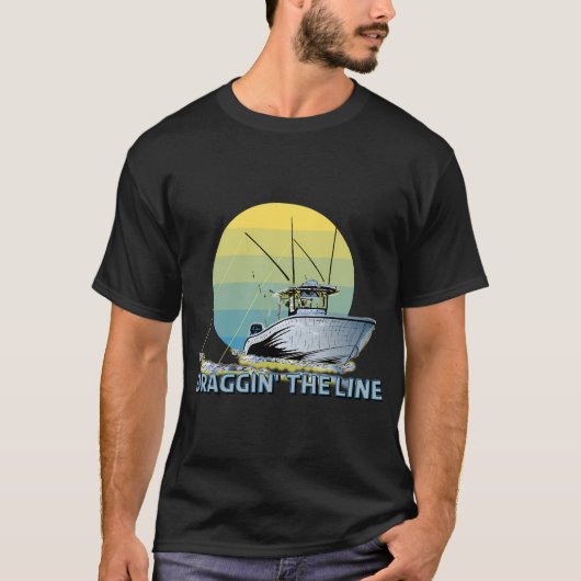 Lijn slepen t-shirt (Voorkant)