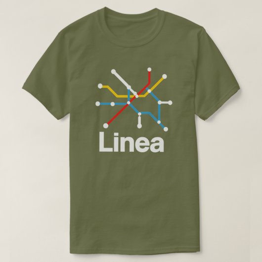 Lijn T-shirt (Design voorkant)
