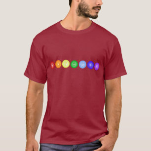 Lijn van 7 Chakras T-shirt