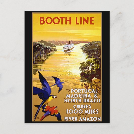 Lijn van de stad naar Portugal Madeira Briefkaart (Voorkant)