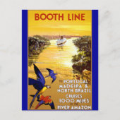 Lijn van de stad naar Portugal Madeira Briefkaart (Voorkant)