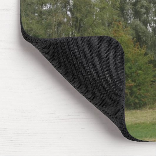 Lijn van het landschap Mousepad van de Leerbomen Muismat (Hoek)