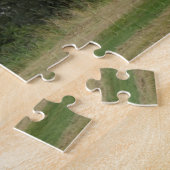 Lijn van het landschap van de bomen legpuzzel (Zijkant)
