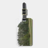 Lijn van het Landschap van de Bomen van het Leiden Bagagelabel (Voorkant verticaal)