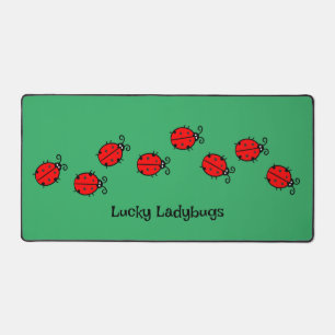 Lijn van Lady Bugs Design Desk Mat