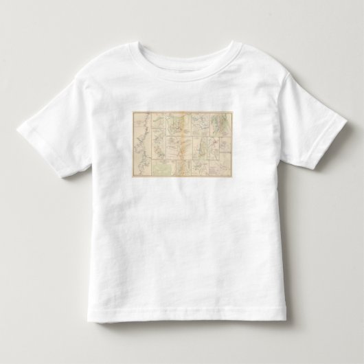 Lijn van maart, 16e wisselstroom kinder shirts (Voorkant)