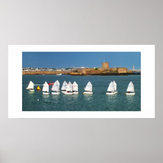 Lijn van Optimist Poster (Voorkant)