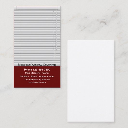 Lijnafdekkingen en linden van moderne aard visitekaartje (Voorkant / Achterkant)