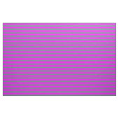 Lijnbaar grijs patroon met Fuchsia-logo Stof (Fat Quarter)