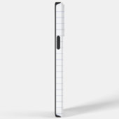 Lijnbaar minimalistisch papier voor professionele  Case-Mate iPhone case (Achterkant / Rechts)