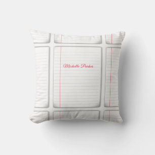 Lijnbaar minimalistisch papier voor professionele  kussen