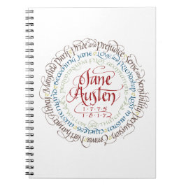 Lijnbaar notebook - Jane Austen Period Dramas Hoes Notitieboek