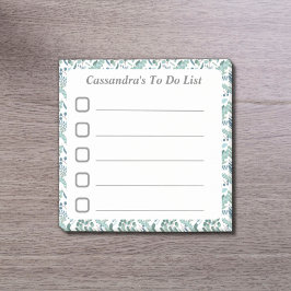 Lijnbaar om een blauwe groene vulling te maken post-it® notes