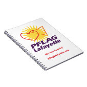 Lijnbaar PFLAG Lafayette-laptop (8,5 x 11 inch) Notitieboek (Rechterzijde)