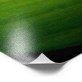 Lijnbloem met levendige kleur foto afdruk (Hoek)