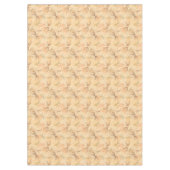 Lijnboomlibellen bloemen perzikpatroon tafelkleed (Voorkant)